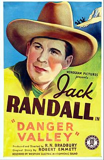<i>Danger Valley</i> 1937 film by Robert N. Bradbury