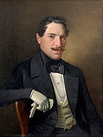 Bărbat cu mănuși albe, 1873