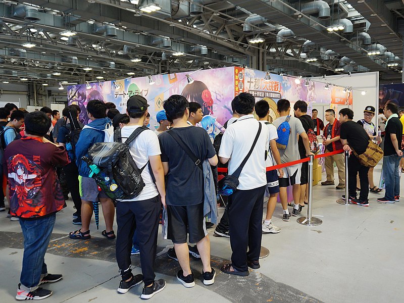 File:Date A Live Spirit Pledge booth 20190518.jpg