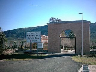 Dehesa Boyal de Puertollano, main entrance