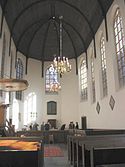 Intérieur de l'église wallonne de Delft