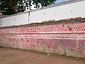 The National Covid Memorial Wall in Lambeth.