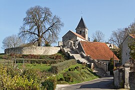 The church in Diénay