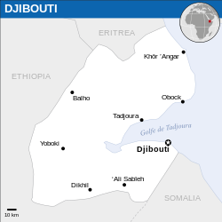 Lokasi Jibuti