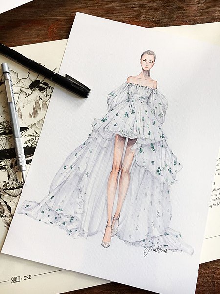 fashion sketches designs