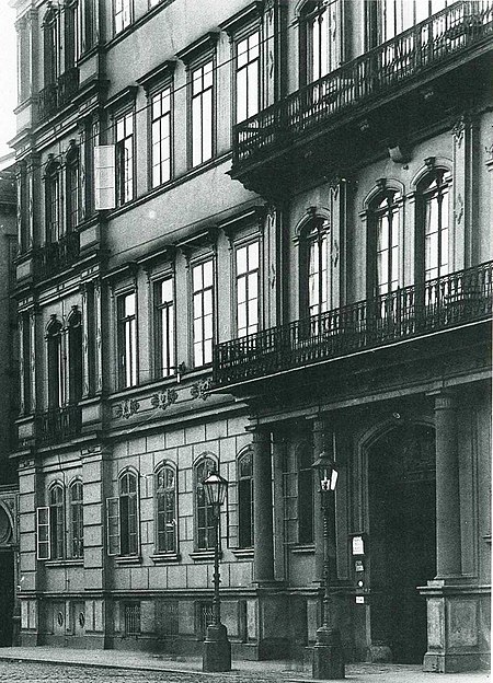 Dresden, Bürgerwiese 17 Ecke Lüttichaustraße