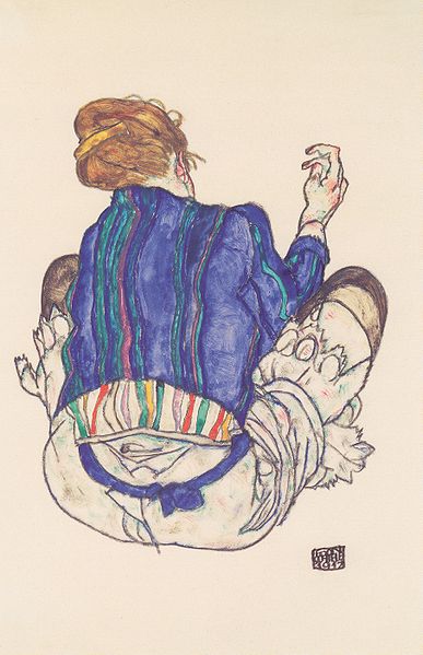 File:Egon Schiele - Rückenansicht einer sitzenden Frau - 1917.jpeg