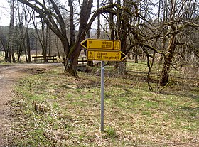 Radweg 36 bei Železná Hut' (deutsch: Eisendorfhütte)