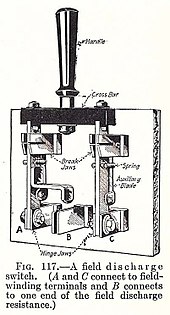 simple series circuit knife switch