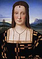 Elisabetta Gonzaga (1471–1526), Gemahlin Guidobaldos (von Raffael)