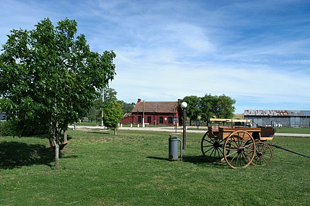 View of Gardey train station