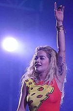 Rita Ora during FMFA 2013. FMFA 2013 (8564044081).jpg