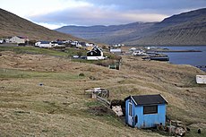 Faroe Islands, Eysturoy, Oyrarbakki (03), view of the village.jpg