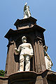 North-west face of the Fenian Monument located on the University of Toronto campus, Toronto.