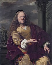 Miehen muotokuva, 1663, 124 × 100 cm, Rijksmuseum, Amsterdam.[13]
