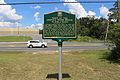 Fight at the Chipola River bridge historical marker