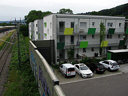 Flüchtlingsunterkunft Hammerschmiedstraße Bergäckerstraße in Freiburg-Waldsee 2