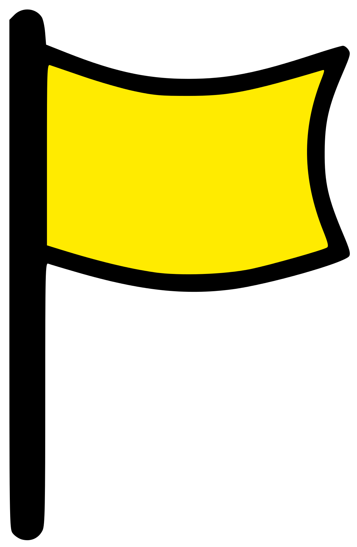 File:Flag icon - yellow.svg - Wikimedia Commons