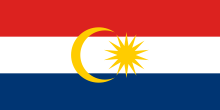 The flag of Labuan