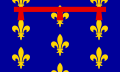 1282-1442 Прапор Неаполя за Анжуйскої династії