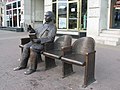 English: Sculpture of Stefan Jaracz Polski: Fotel Jaracza