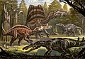 Abelov2014's anachronistic comparison of Suchomimus, Spinosaurus, Irritator & Baryonyx