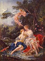 Jupiter und Kallisto by François Boucher (1744).