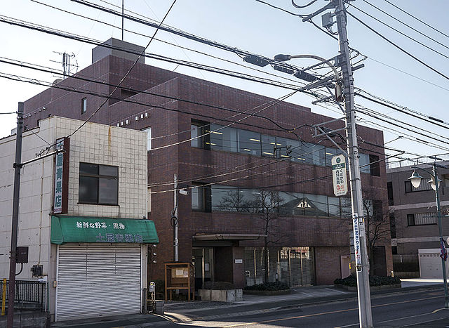 Former Gainax headquarters in Koganei, Tokyo since 2013. In 2016, Gainax moved to a room in an apartment in Musashino, Tokyo.