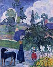 Paul Gauguin: Entre les lys, 1899, heute: Hilti Art Foundation, Vaduz