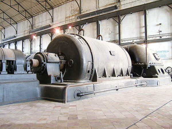 Early Ganz Generator in Zwevegem, West Flanders, Belgium