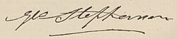 George Stephensons signatur