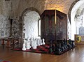 Giant chessboard on the third floor of the Keep at Carrickfergus Castle - geograph.org.uk - 2633883.jpg