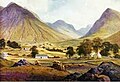 Glencoe, Edwardian painting of the site of the 1692 massacre