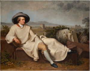 Goethe in der römischen Campagna (Johann Heinrich Wilhelm Tischbein)