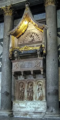 Tomb of Antipope John XXIII, 1423-25