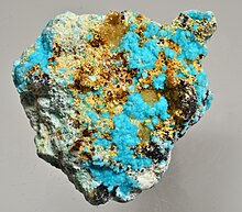 Grandviewite from the Grandview Mine, the type locality. Grandviewite, Grandview Mine, type locality.jpg