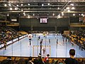 Die Arena bei der Partie Paraguay gegen Slowenien (22:28) bei der Handball-Weltmeisterschaft der Frauen 2017 am 7. Dezember des Jahres