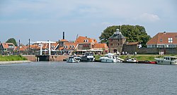 Harderwijk, stadszicht vanaf het Zeepad IMG 4332 2018-06-27 15.00.jpg
