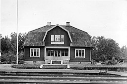 Hargshamns järnvägsstation (1945)