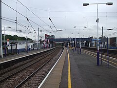 La stazione di Hendon guarda lentamente a sud. JPG