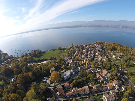 Hermance aerial view