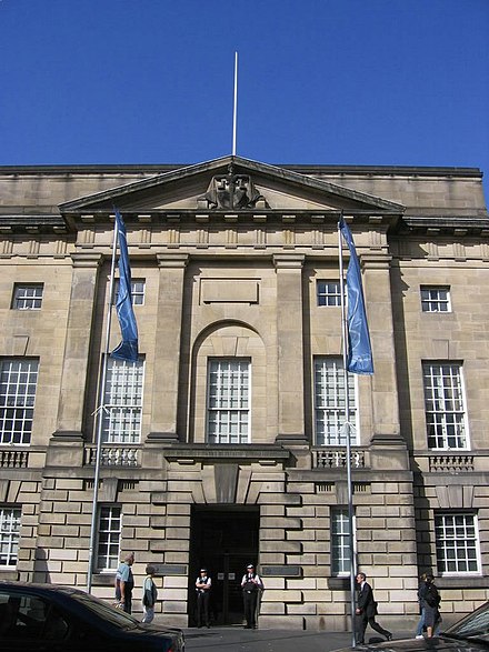 The High Court of Justiciary, the supreme criminal court, in Edinburgh