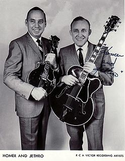 Homer and Jethro American country music duo
