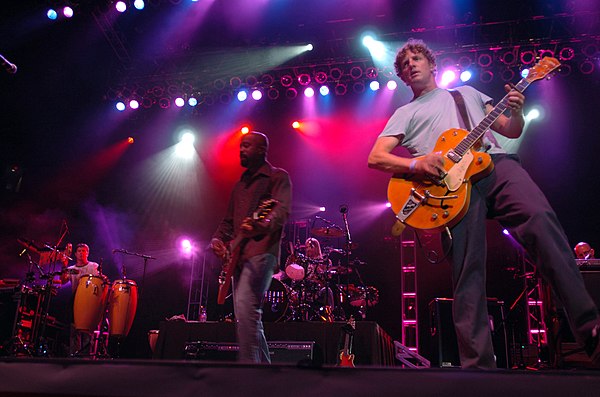 The band performing for North Carolina Army National Guard (NCARNG) Soldiers and their family members during the NCARNG Welcome Home Celebration Day a