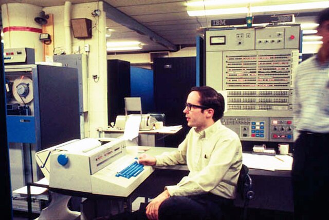 An IBM System/360 in use at the University of Michigan c. 1969