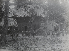 Pre-Colonial Igbo compound and Building Igbo PreColonial Architecture by Northcote Thomas and assistants, c. 1912.png