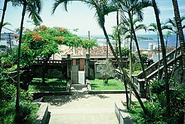 View of the park in the upper town of Ilhéus