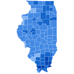 Results by county
Duckworth--80-90%
Duckworth--70-80%
Duckworth--60-70%
Duckworth--50-60% Illinois Senate Democratic primary, 2016.svg
