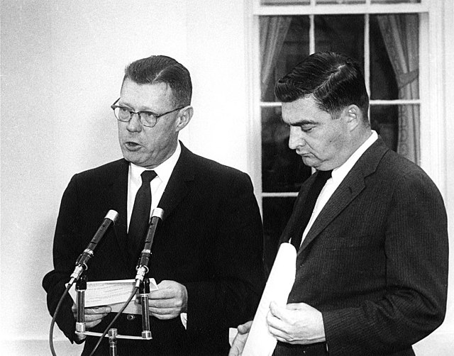 James C. Hagerty and Pierre Salinger 6 December 1960
