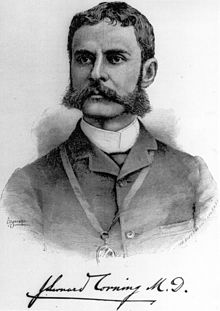 James Leonard Corning (1855-1923), American neurologist and pioneer of neuraxial blockade James Leonard Corning.jpg